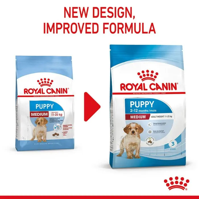 رویال کنین مدیوم پاپی دو کیلویی Royal Canin Medium Puppy2Kg