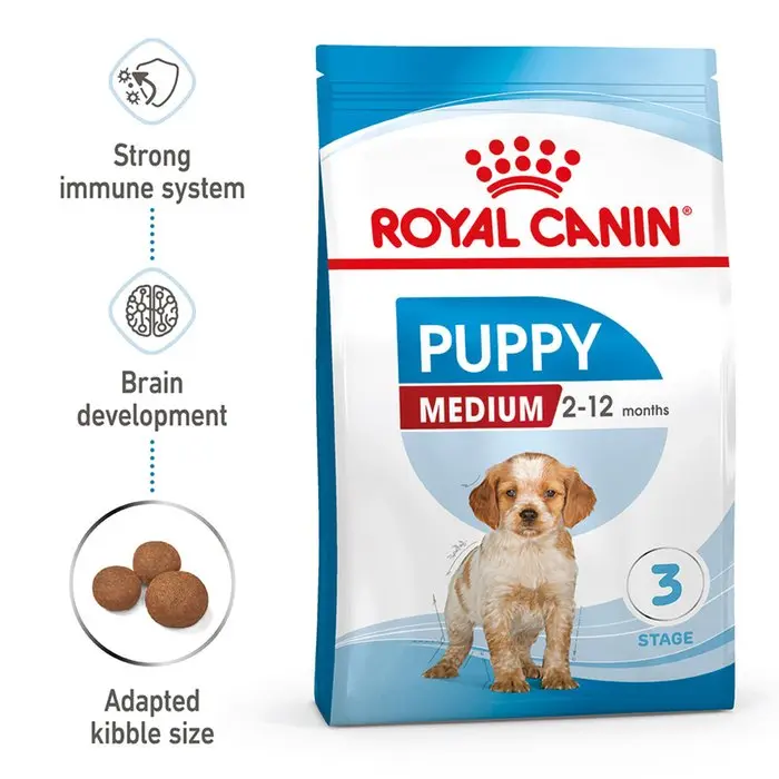 رویال کنین مدیوم پاپی دو کیلویی  Royal Canin Medium Puppy2Kg