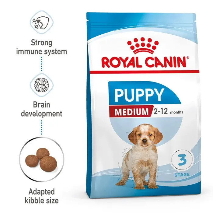 رویال کنین مدیوم پاپی دو کیلویی Royal Canin Medium Puppy2Kg