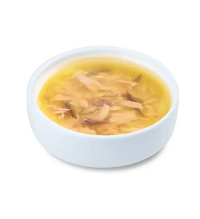 🍲سوپ گربه 🐈⬛ونپی با طعم مرغ🐓🍗وزن 50 گرم