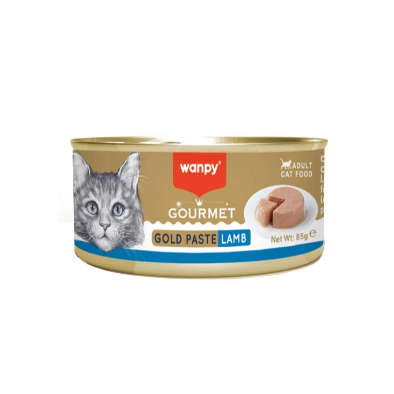 کنسرو گربه ونپی طعم گوشت بره 85 گرمی Wanpy Gourmet Lamb Paste